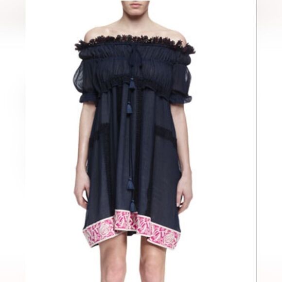 Chloe Navy Dress - Picture 5 of 16